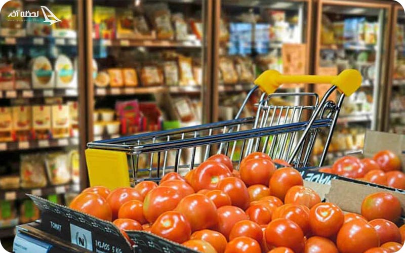 گوجه در فروشگاه ایروان