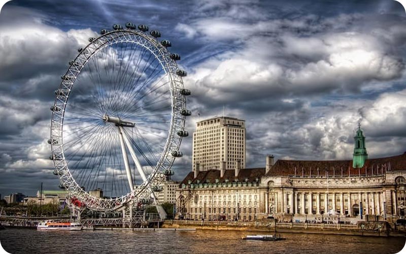 لندن زیر پای من: تصاویری از چشم لندن