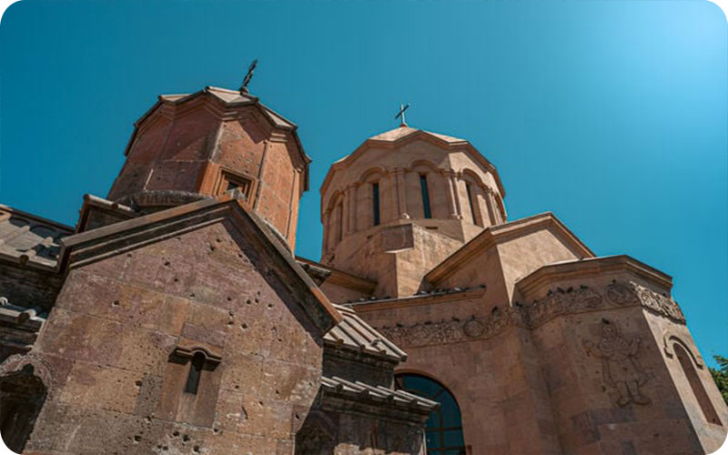 جزئیات زیبای کلیسای کاتولیک ایروان