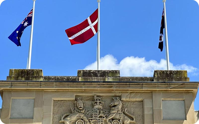 پرچم دانمارک