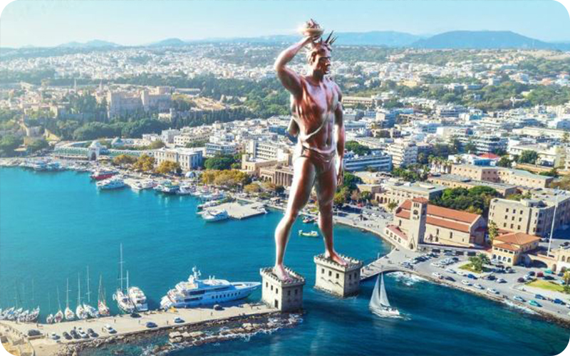 تندیس غول رودس یونان