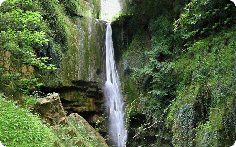 عکسهای بکر از آبشار ترز؛ گنج پنهان سوادکوه
