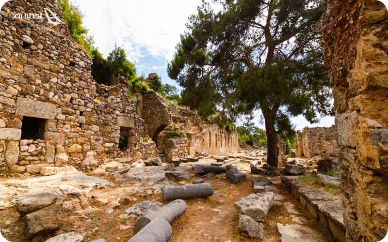 آدرس خرابه های سیدرا