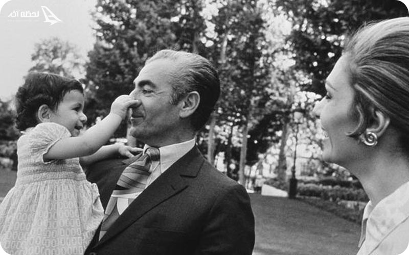 عکس های شاه و فرح در کاخ سعد آباد