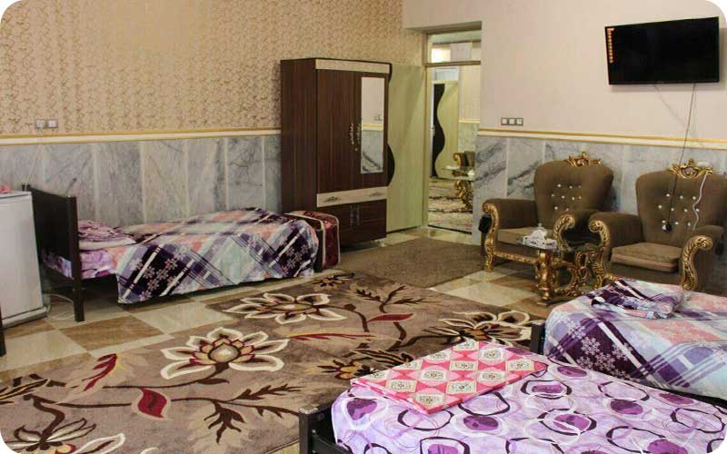 عکس های اتاق های خانه معلم کیش