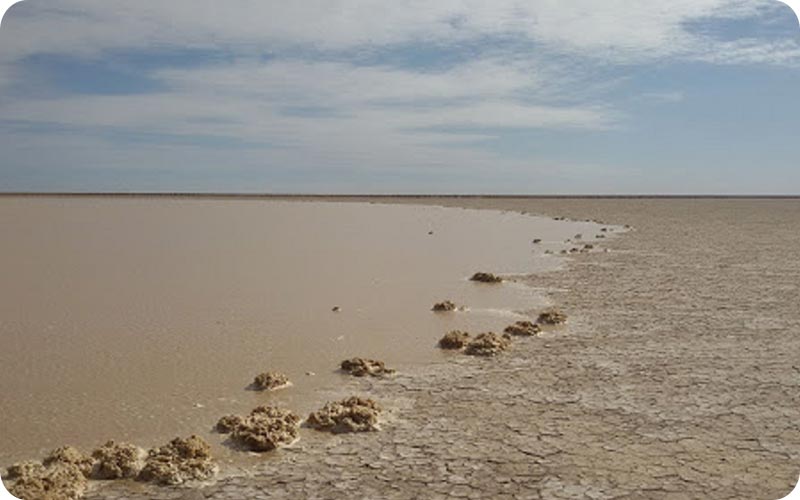 عکس دریاچه هامون