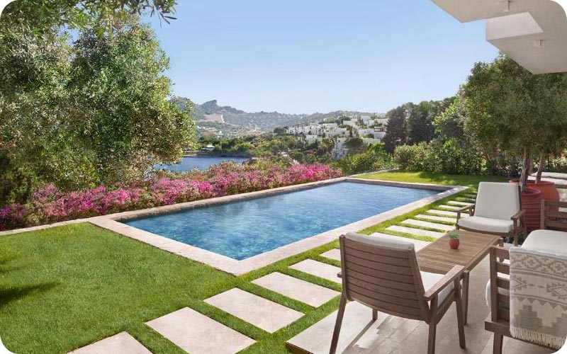 استخر روباز هتل ادیشن بدروم