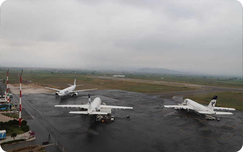 خط هوایی فرودگاه گرگان