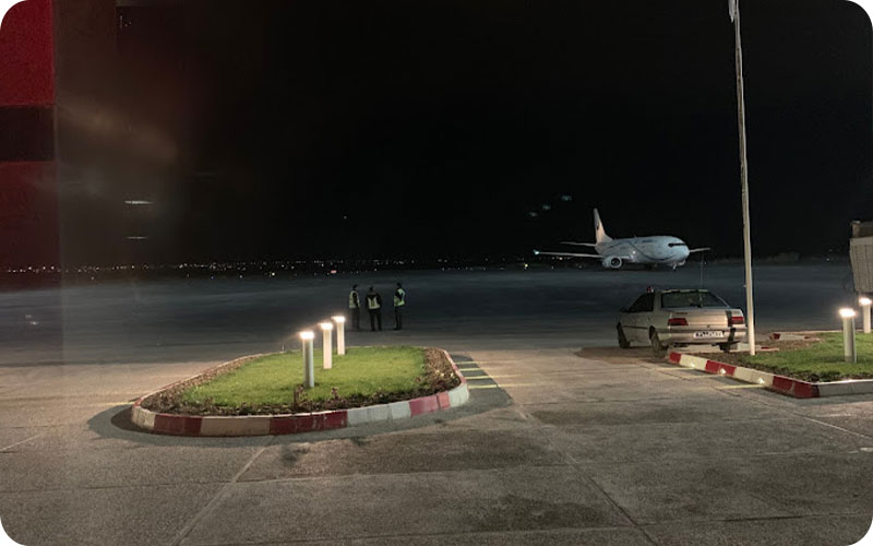 تصاویری از فرودگاه گرگان