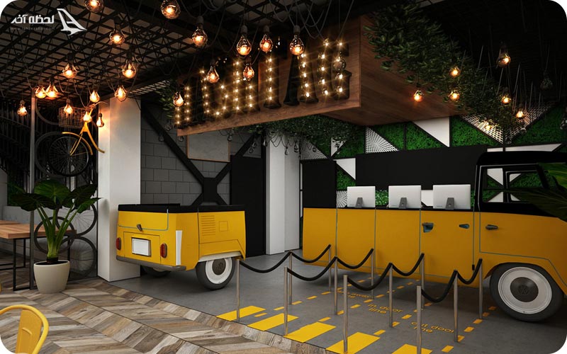 رستوران هشتگ فودهال کیش