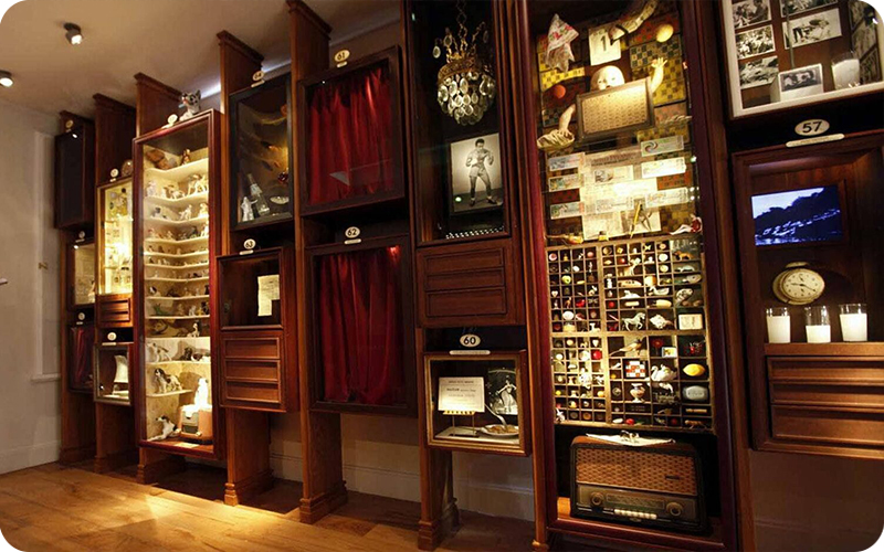 مجموعه‌ای از خاطرات در موزه معصومیت