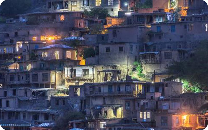 گشت و گذار در روستای کنگ: تصاویری از زندگی روستایی