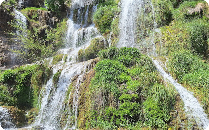 طبیعت تماشایی آبشار نیاسر