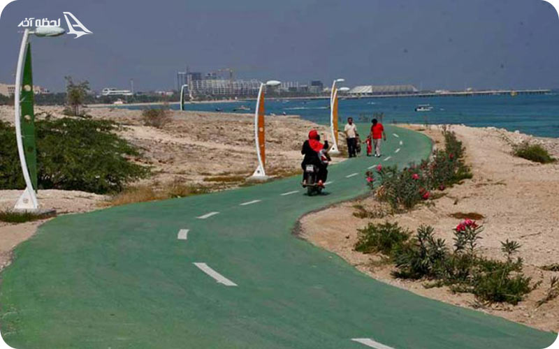 جاده جهان کیش عکس