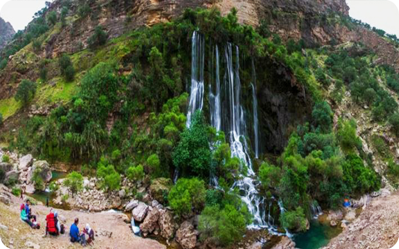 زیبایی‌های خیره‌کننده آبشار شوی از لنز دوربین