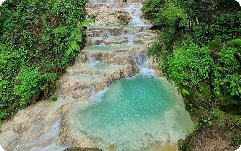 تصاویر واقعی از آبشار اسکلیم؛ طبیعتی تماشایی در دل جنگل