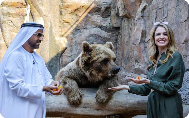 دنیای پستانداران، پرندگان و خزندگان در دبی