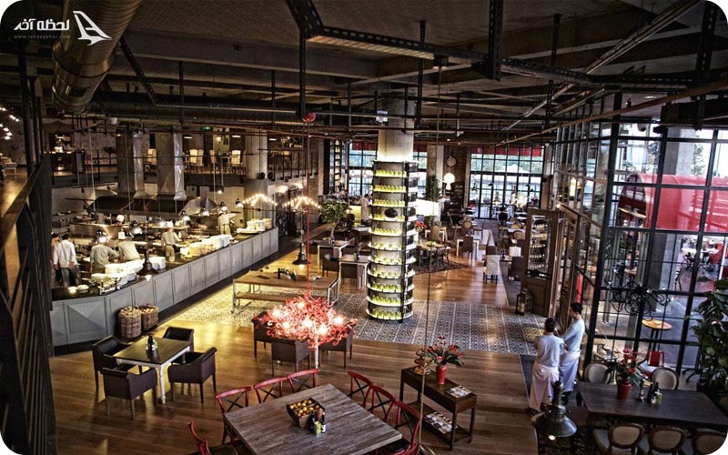 نمای داخل کافه بیگ شفز آنتالیا