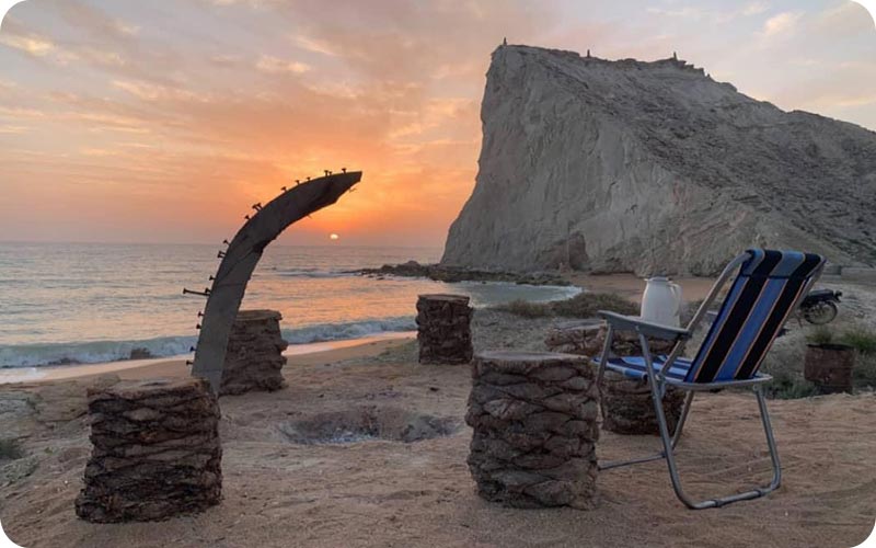 پارسیان، ساحلی آرام و دلنشین