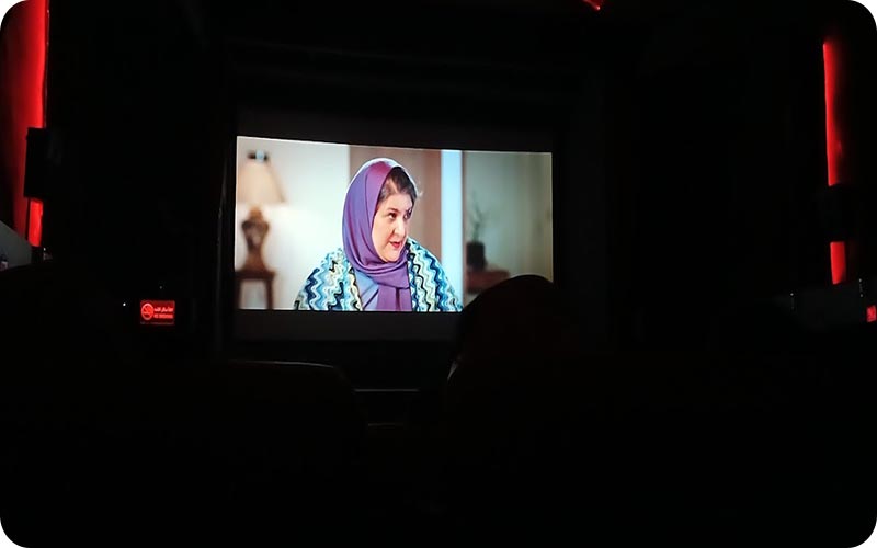 تماشای فیلم در سینما ساویز؛ تصاویری از لحظات جذاب