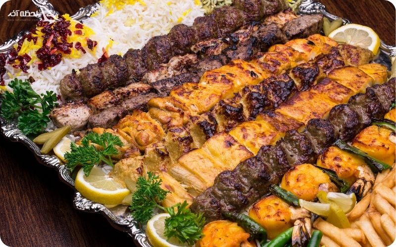 غذای رستوران دلفین چابهار