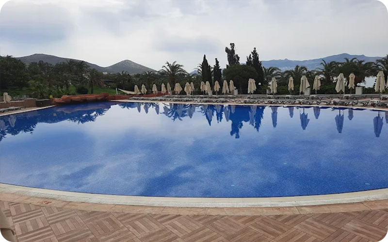 تصاویر واقعی از هتل یاسمین بدروم | استخر، ساحل و فضای داخلی