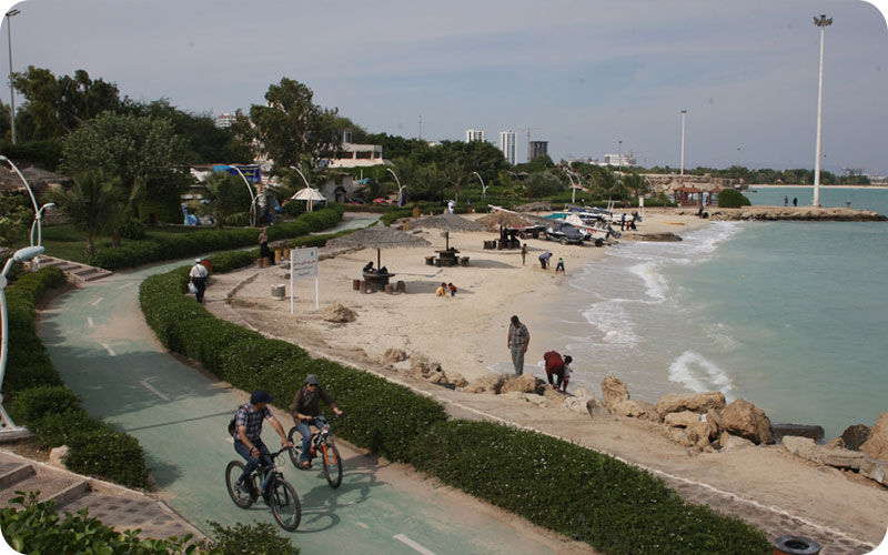 گالری تصاویر ساحل مرجان کیش | زیباترین ساحل جنوب ایران