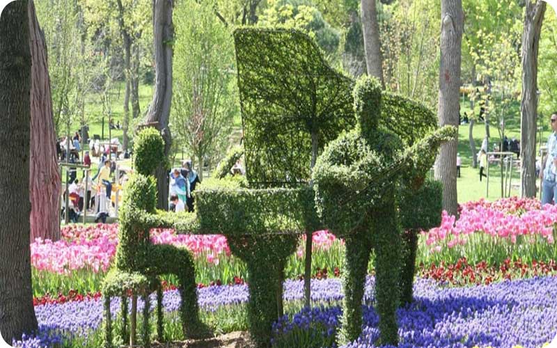 پارک امیرگان از لنز دوربین گردشگران