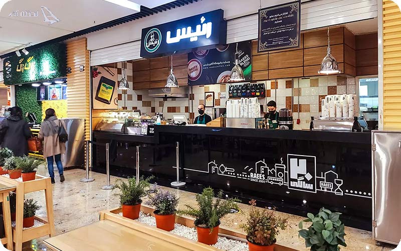 کافه ها و رستوران های پالادیوم تهران