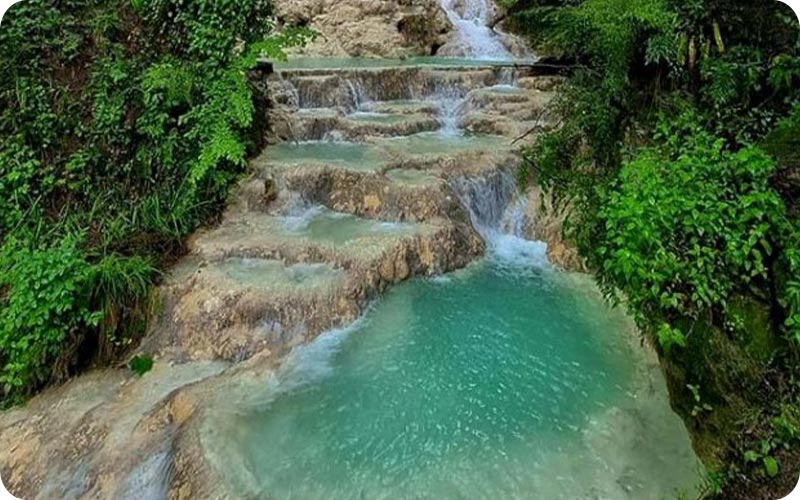 رودخانه های زیبا در جنگل لفور