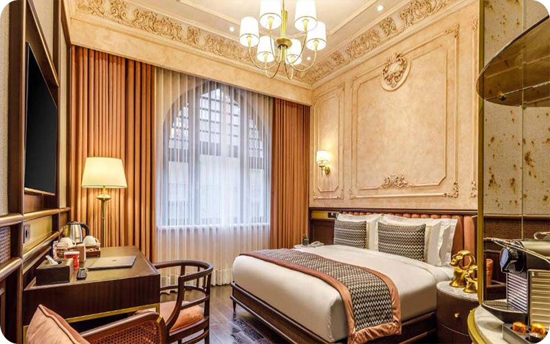 نمای بیرونی و داخلی هتل‌های برتر استانبول