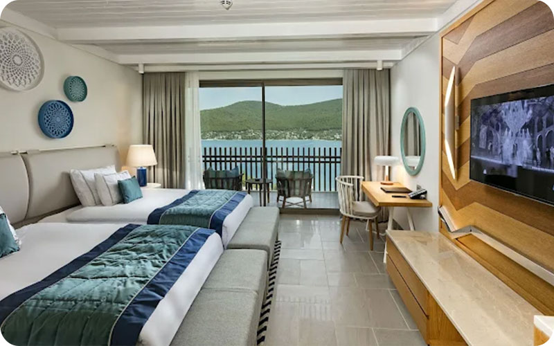 تصاویر واقعی از اتاقها، رستورانها و امکانات هتل تایتانیک بدروم