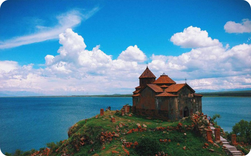 منظره ناب دریاچه سوان ایروان