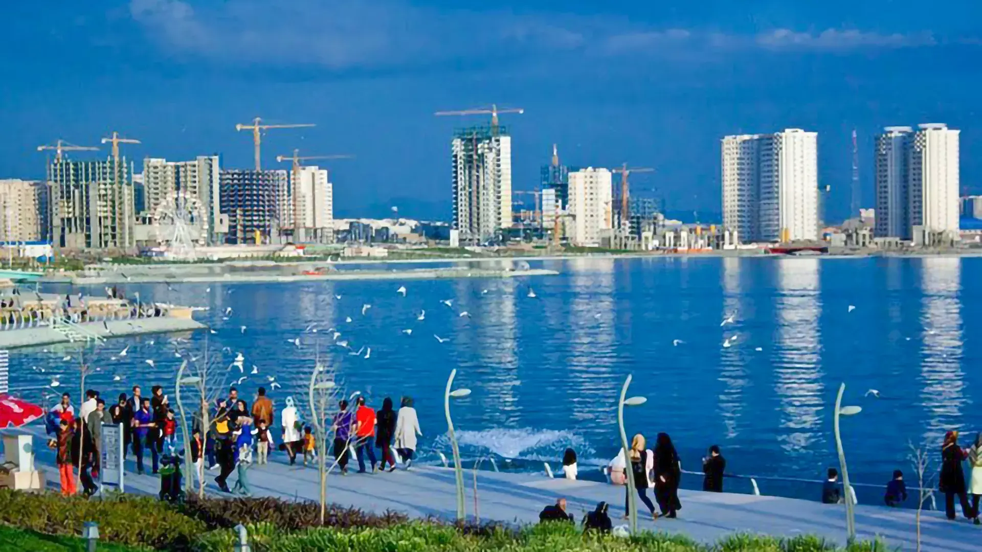 بزرگترین دریاچه مصنوعی ایران