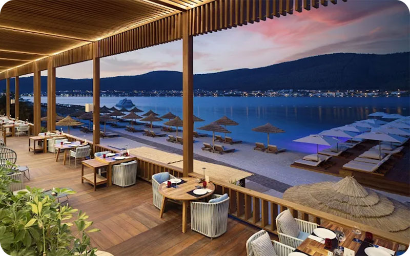 تور تصویری از هتل تایتانیک بدروم | اقامتگاهی لوکس در ساحل ترکیه