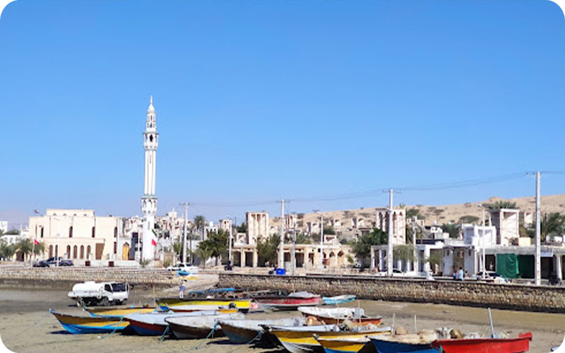 باد در بادگیرها، نخل در باد؛ گالری بندر لافت