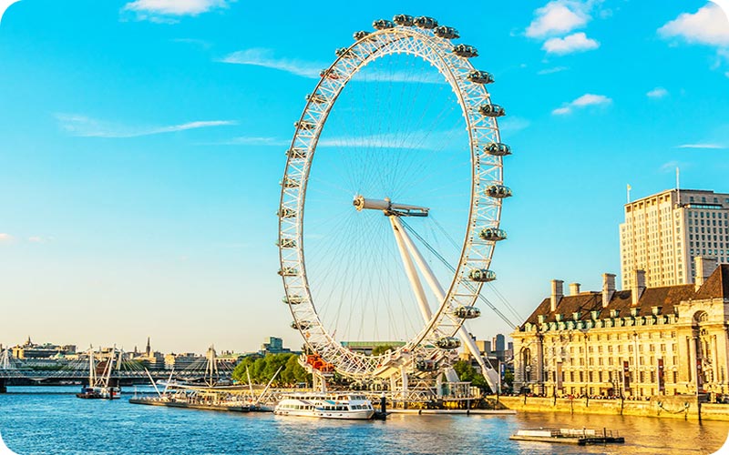 سفری بر فراز آسمان لندن با چشم لندن