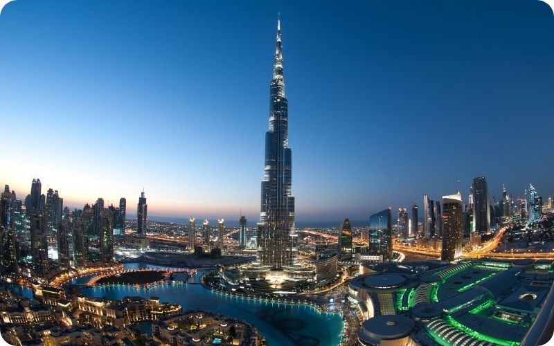 عکس های بیرون برج خلیفه