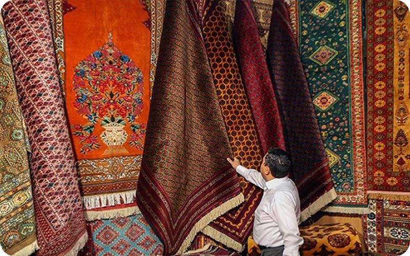 صنایع دستی گرگان؛ فرش دستبافت