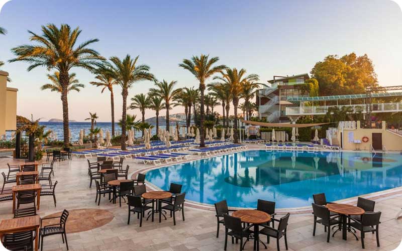 تور تصویری از هتل ساندنس بدروم | لوکس، آرام و ساحلی