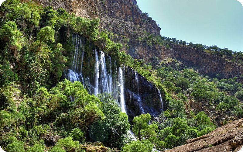 سفری تصویری به آبشار شوی، بلندترین آبشار ایران