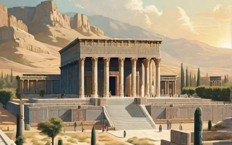 پرسپولیس سالم در زمان هخامنشیان