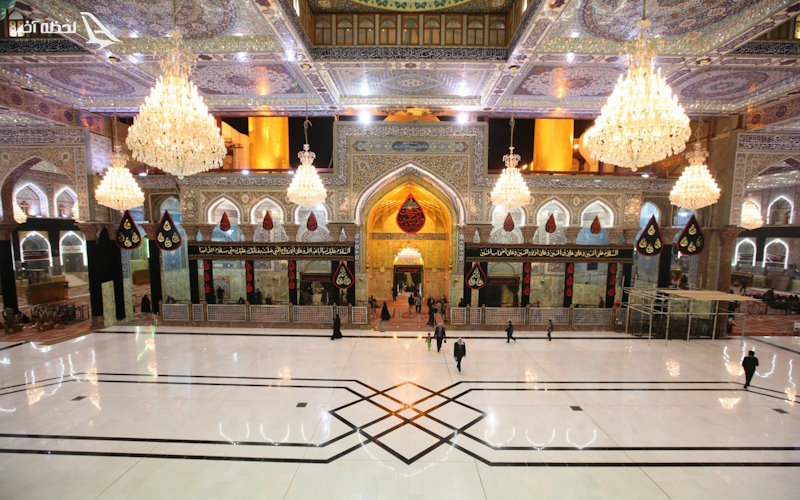 صحن حرم امام حسین